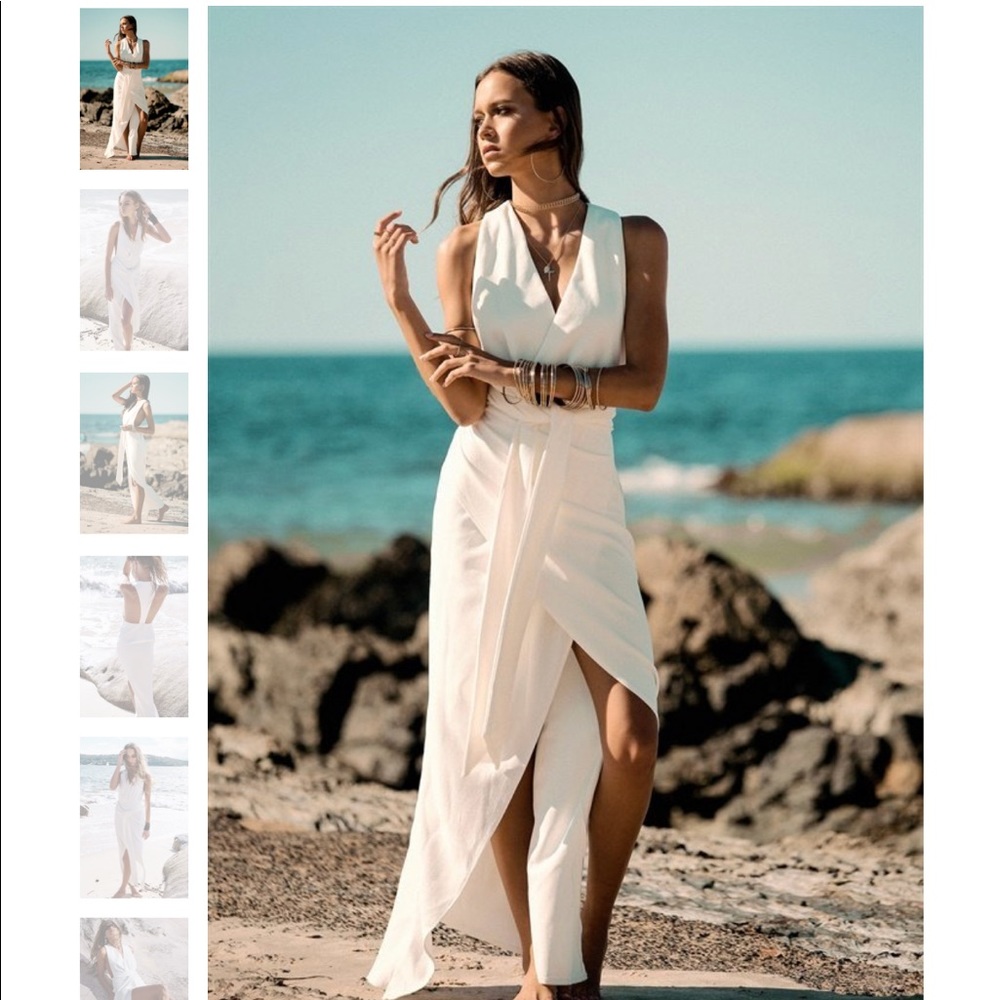 Sabo Skirt White Dress NWT